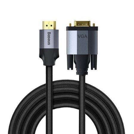 Baseus Enjoyment Series | Adapter kabel przewód HDMI - VGA D-SUB Full HD EOL