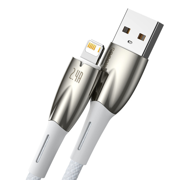 Baseus Glimmer Series | Kabel USB - Lightning do Apple iPhone iPad AirPods 2m 2.4A