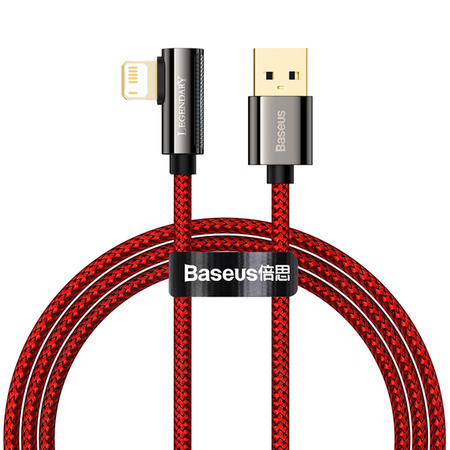 Baseus Legend Series | Kabel kątowy USB - Lightning do iPhone 2.4A 1m